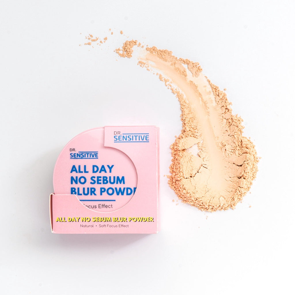 Dr. Sensitive All Day No Sebum Blur Powder - natural shade