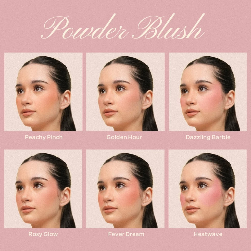 Ever Bilena Powder Blush in six shades