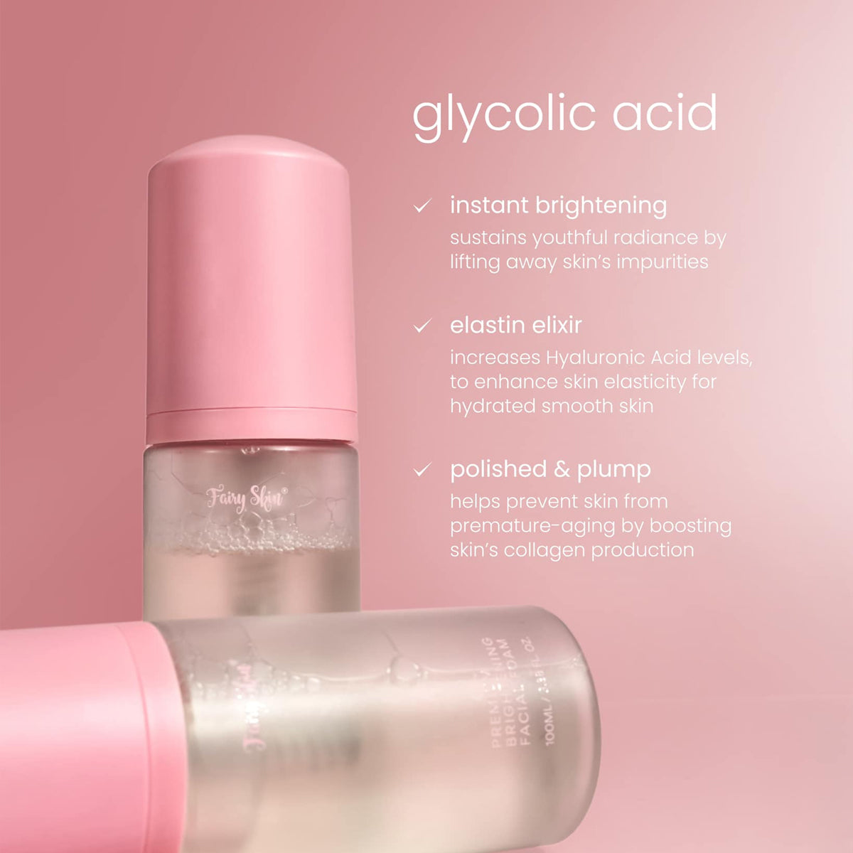 Fairy Skin Brightening Facial Foam