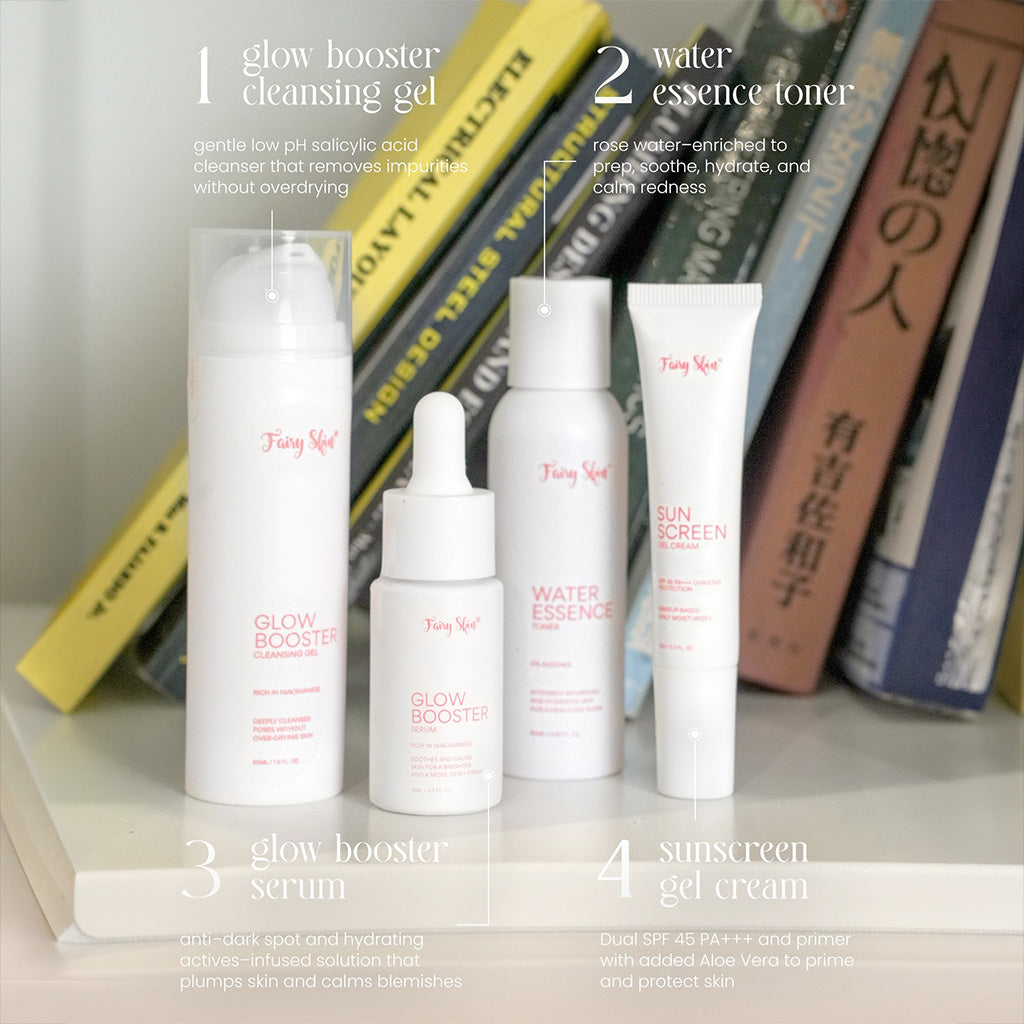 Fairy Skin Mild Facial Kit - bundle inclusion
