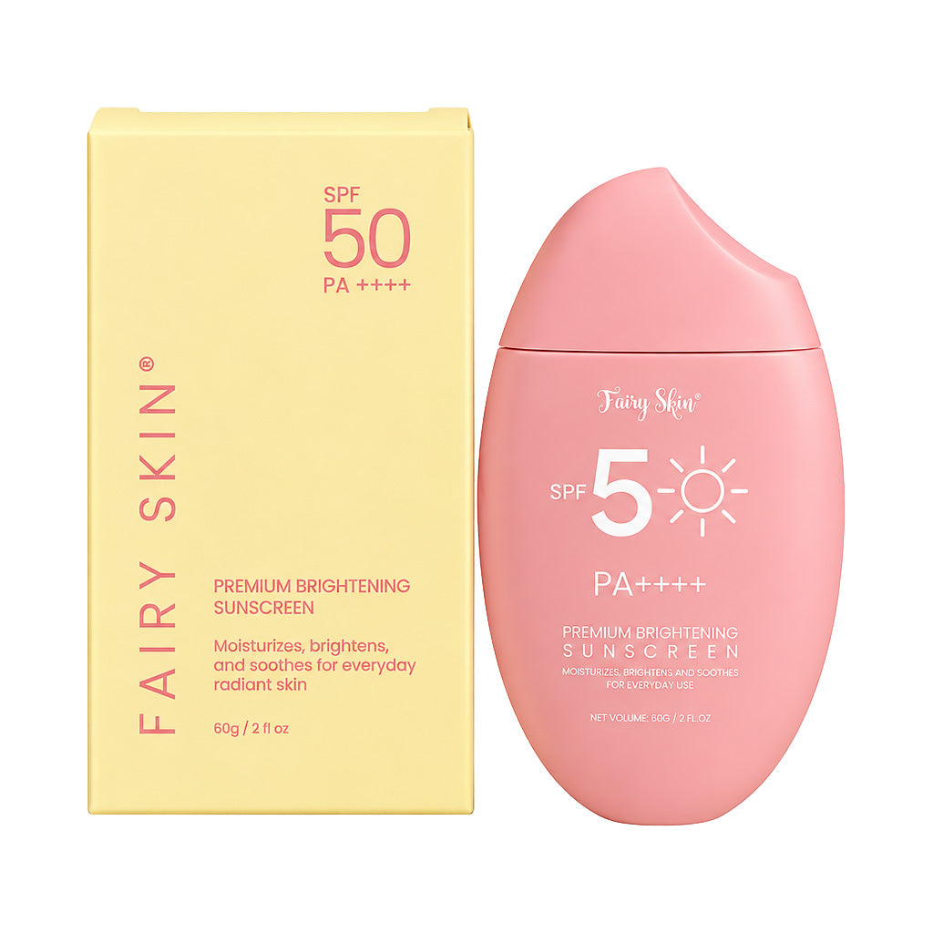 Fairy Skin Premium Brightening Sunscreen SPF 50 PA++++ 50g New Packaging