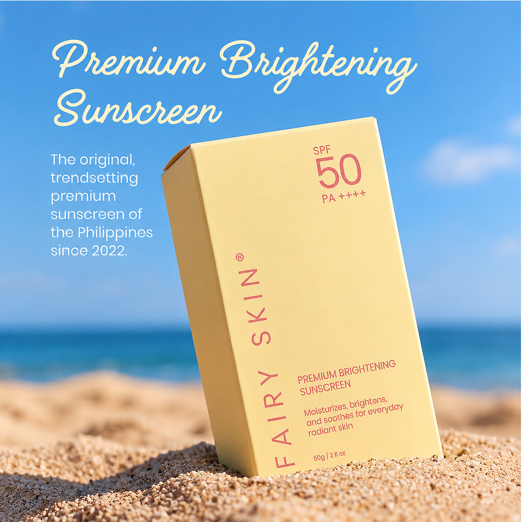 Fairy Skin Premium Brightening Sunscreen SPF 50 PA++++ 50g New Packaging