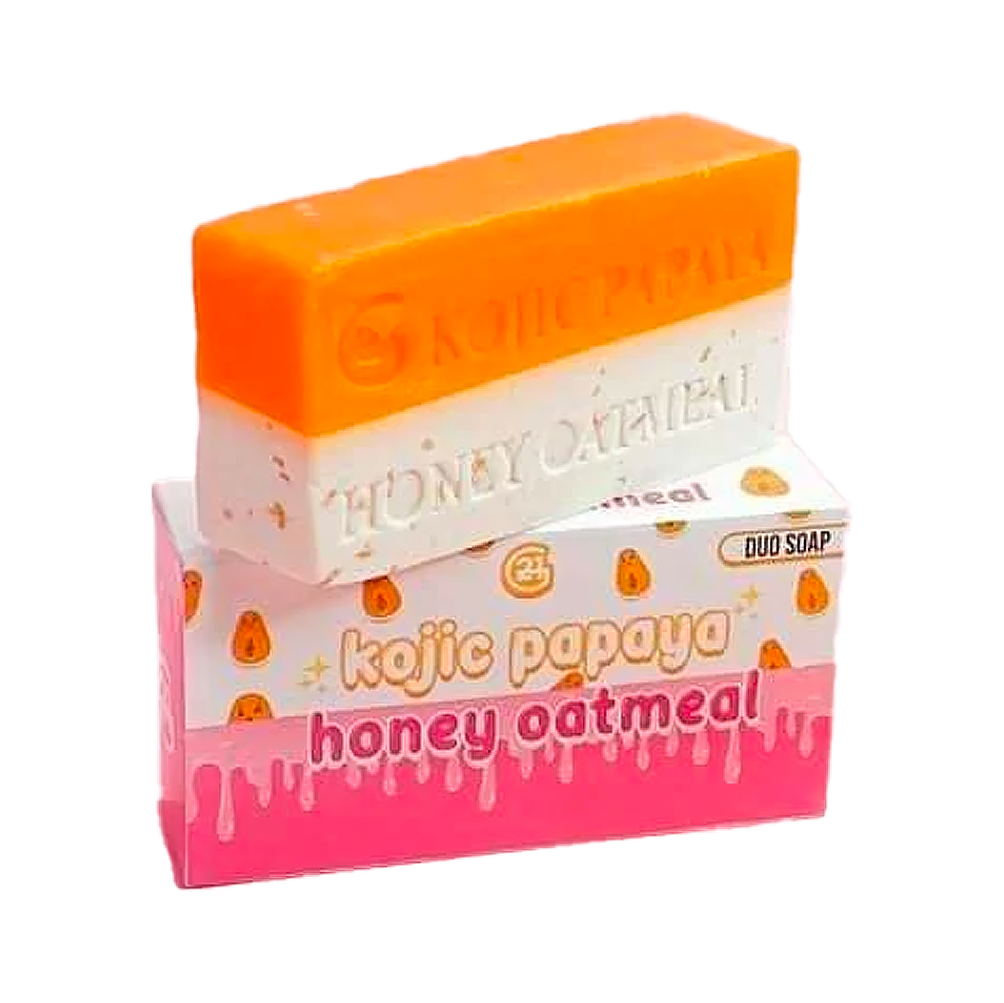 G21 Kojic Papaya Honey Oatmeal Duo Soap 150g