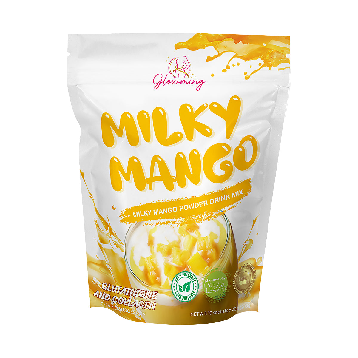 Glowming Shape by CC Milky Mango Powder Drink Mix