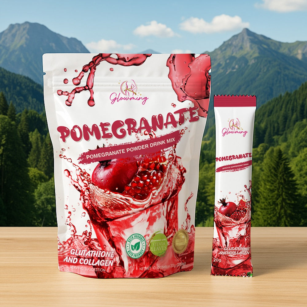 Glowming Shape by CC Pomegranate Powder Drink Mix