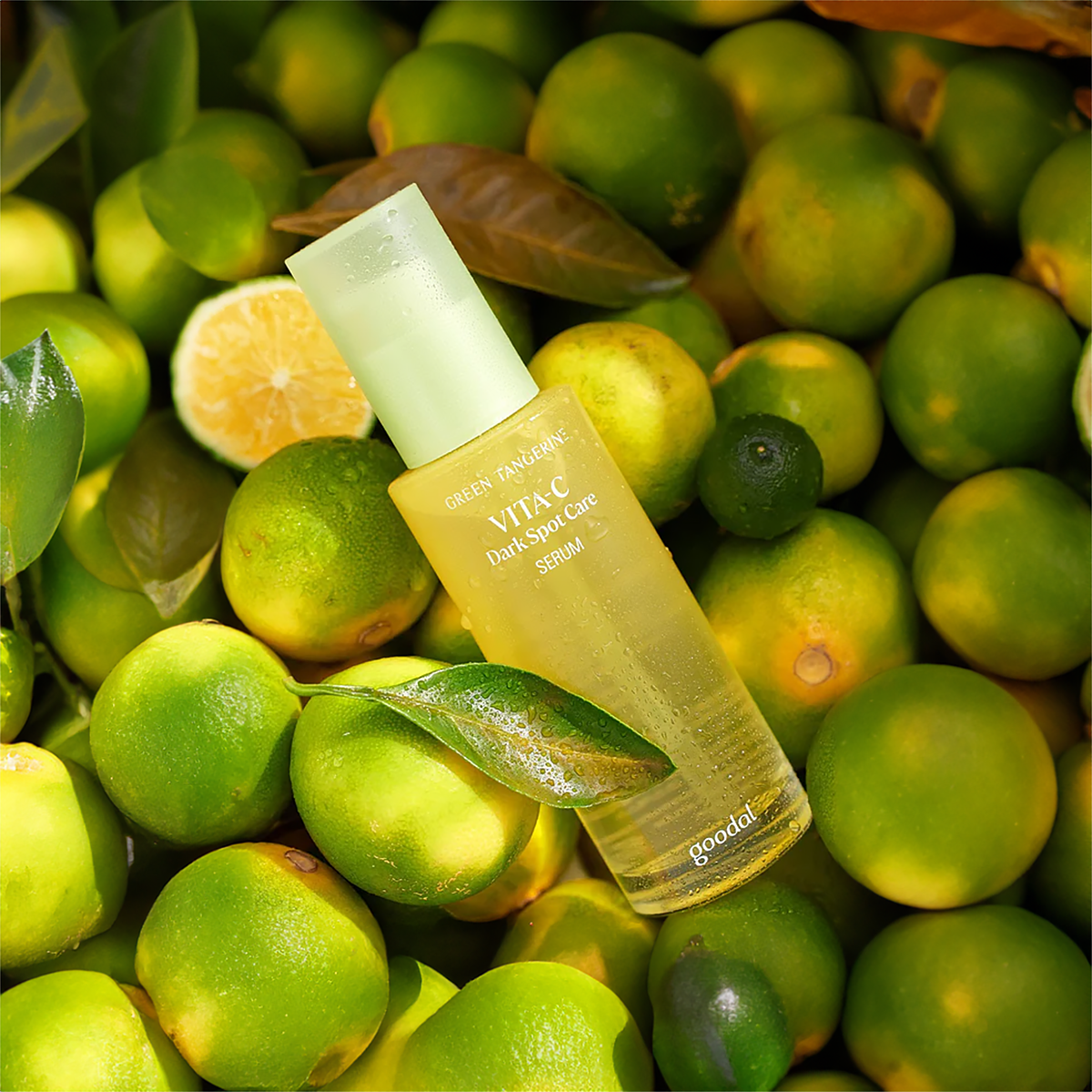 Goodal Green Tangerine Vita C Dark Spot Care Serum | Korean Skincare NZ AU - feature