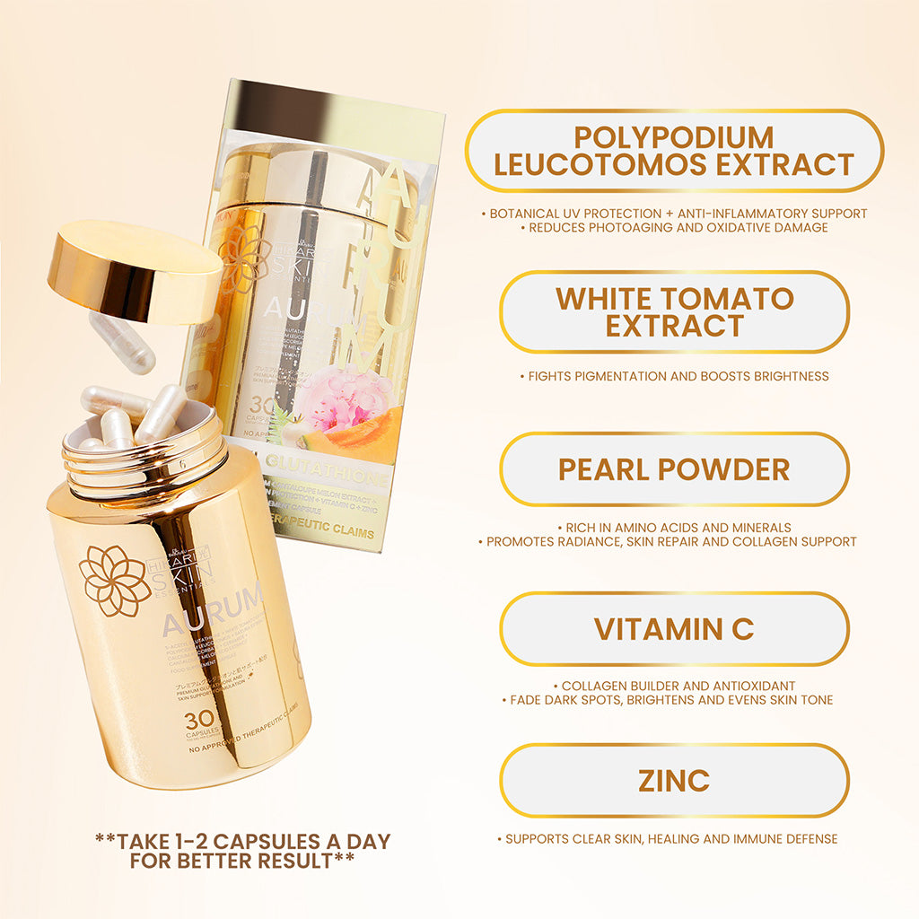 HIKARI Aurum S-Acetyl Glutathione Skin Radiance Supplement Bini Beauty HIKARI Aurum S-Acetyl Glutathione Skin Radiance Supplement Bini Beauty