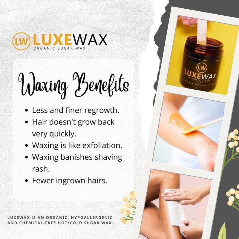 Luxewax Organic Sugar Wax 250mL Benefits Review AU NZ