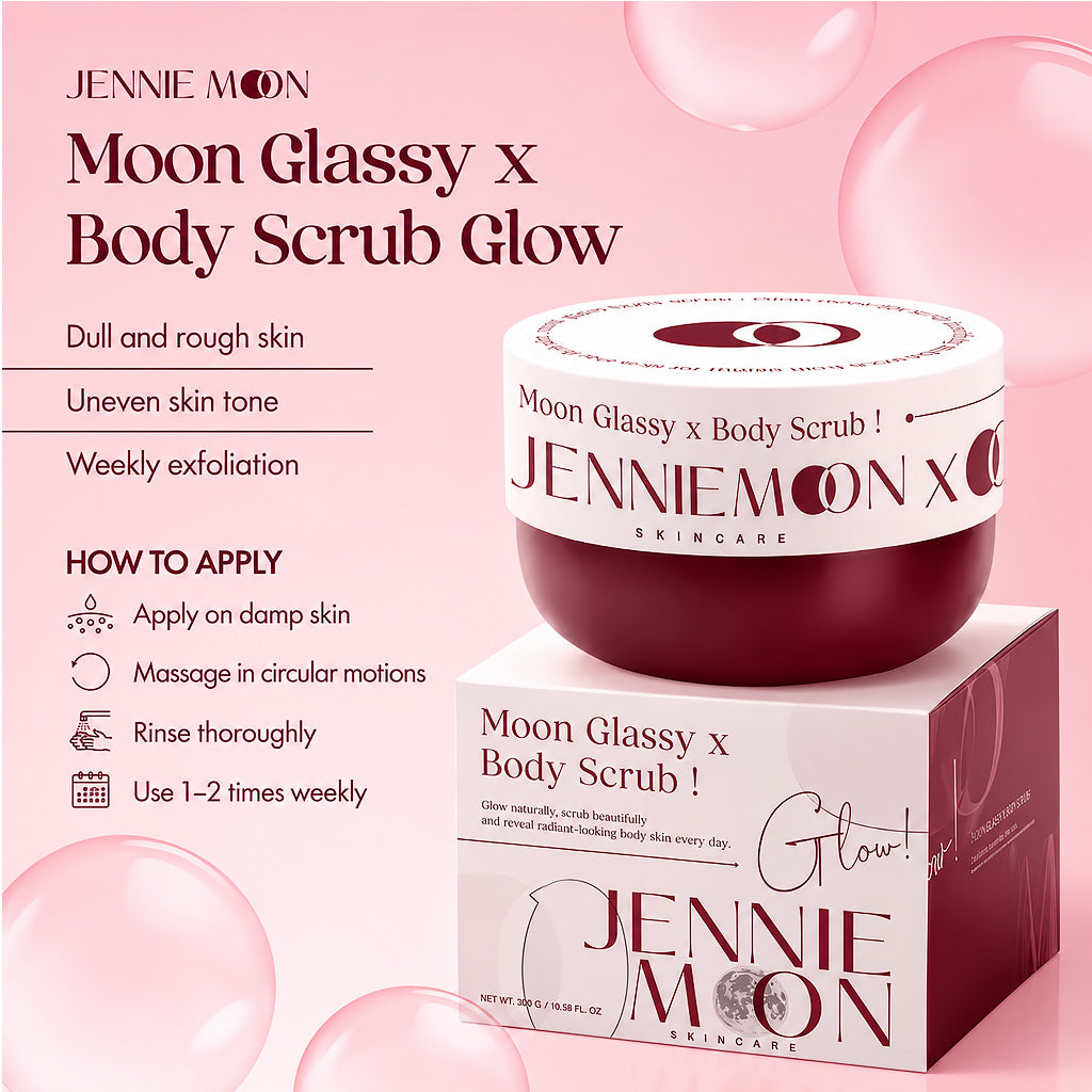 Jennie Moon Moon Glassy X Body Scrub 300g