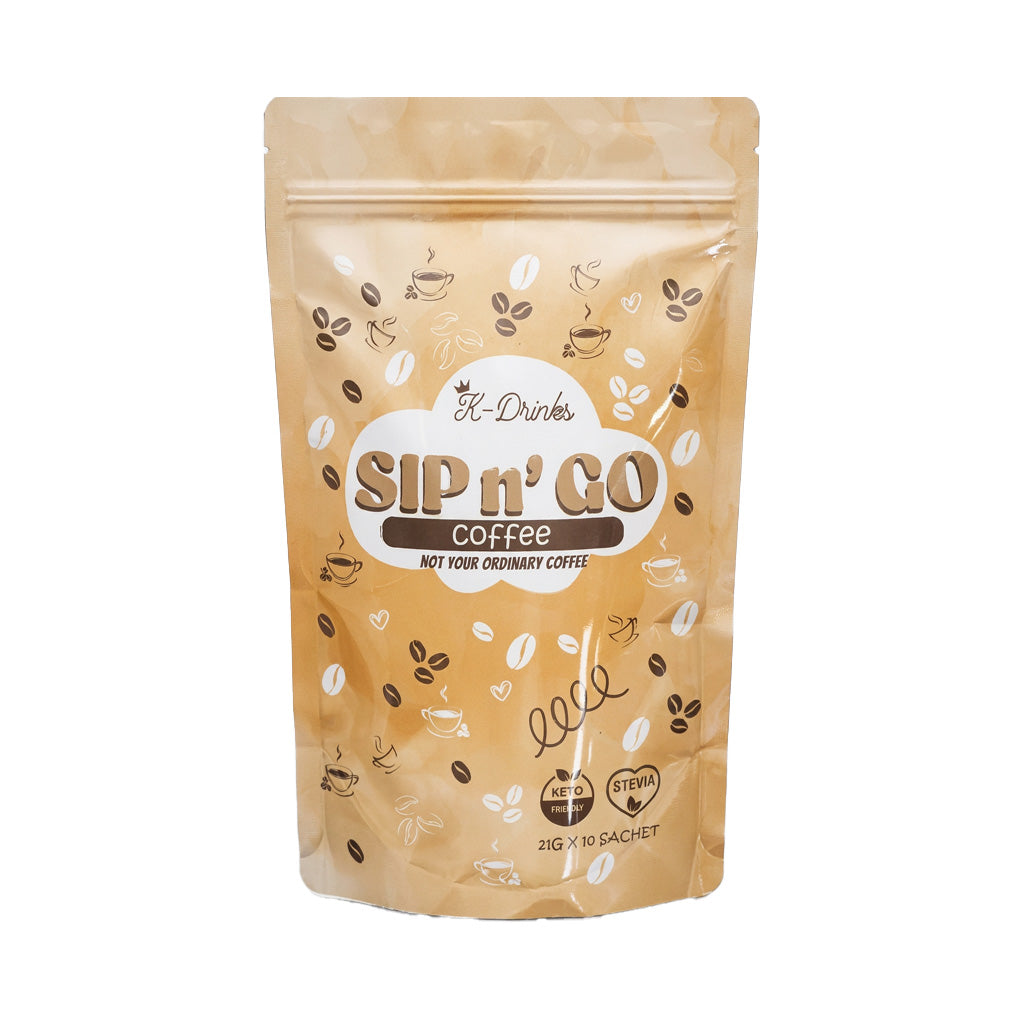 K-Drinks SIP n’ GO Coffee 10 Sachets x 21g