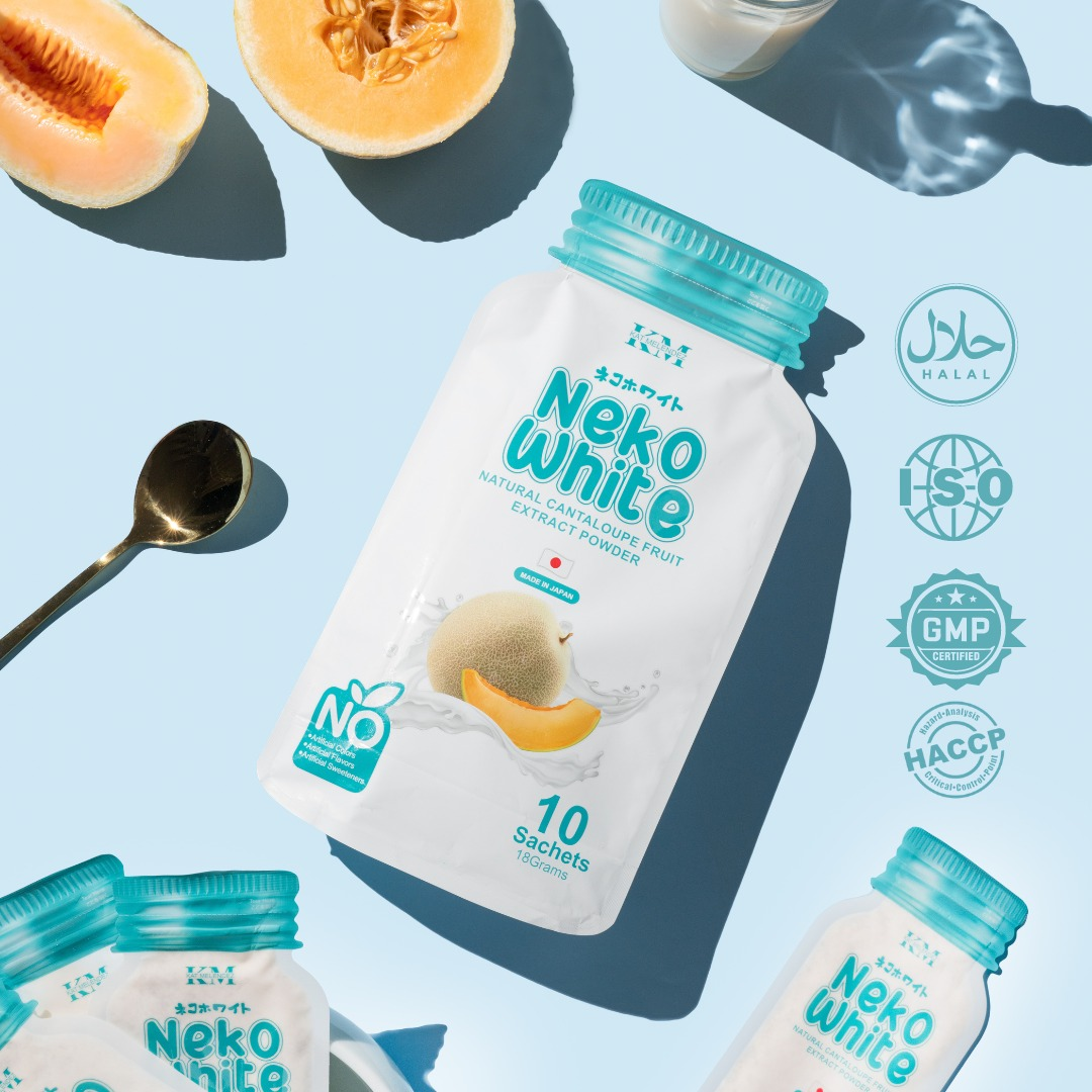 Neko White by Kat Melendez Cantaloupe Fruit Powder Drink - feature image