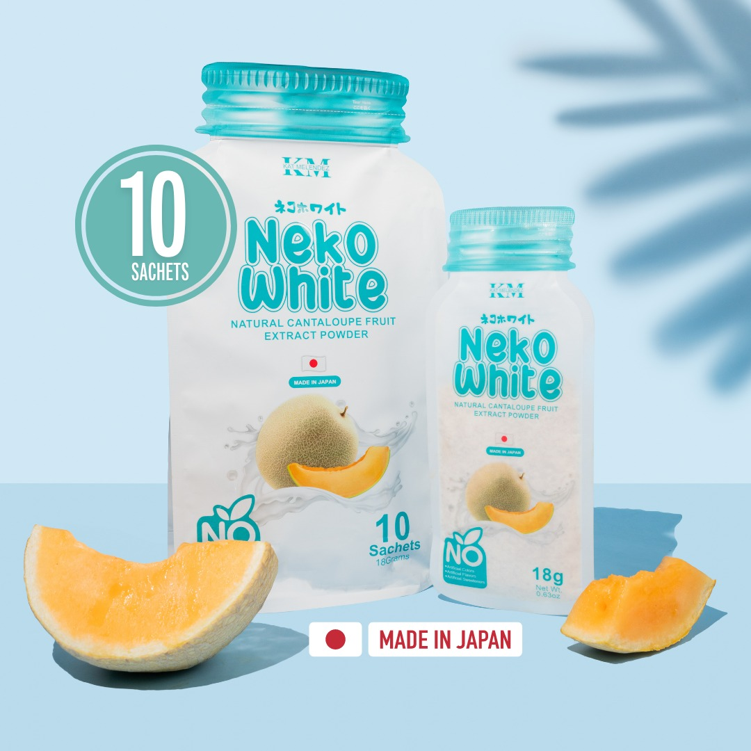 Neko White by Kat Melendez Cantaloupe Fruit Powder Drink - contents