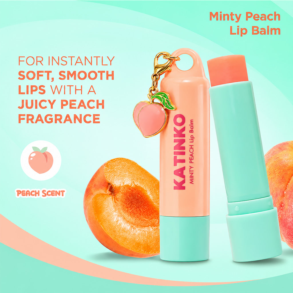 Katinko Minty Peach Lip Balm 3g