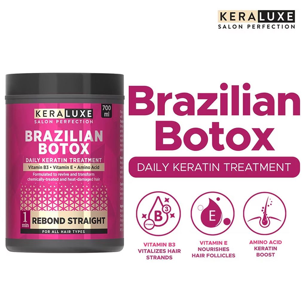 KERALUXE Brazilian Botox Daily Keratin Treatment 700ml