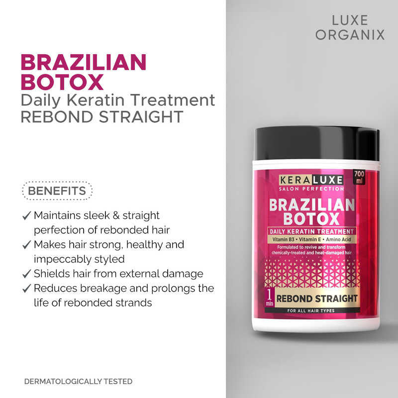 Kera Luxe Brazilian Botox Daily Keratin Treatment  -  benefits