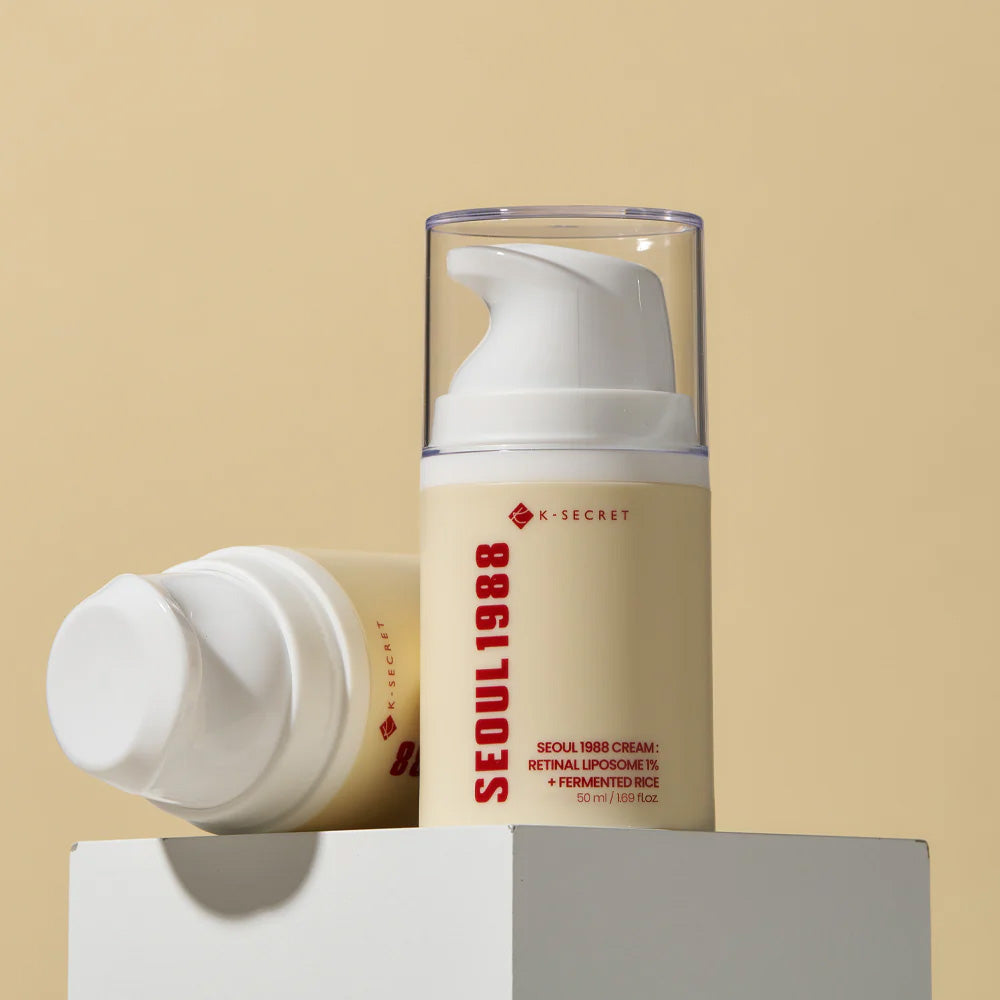 K-SECRET SEOUL 1988 Cream : Retinal Liposome 1% + Fermented Rice 50ml