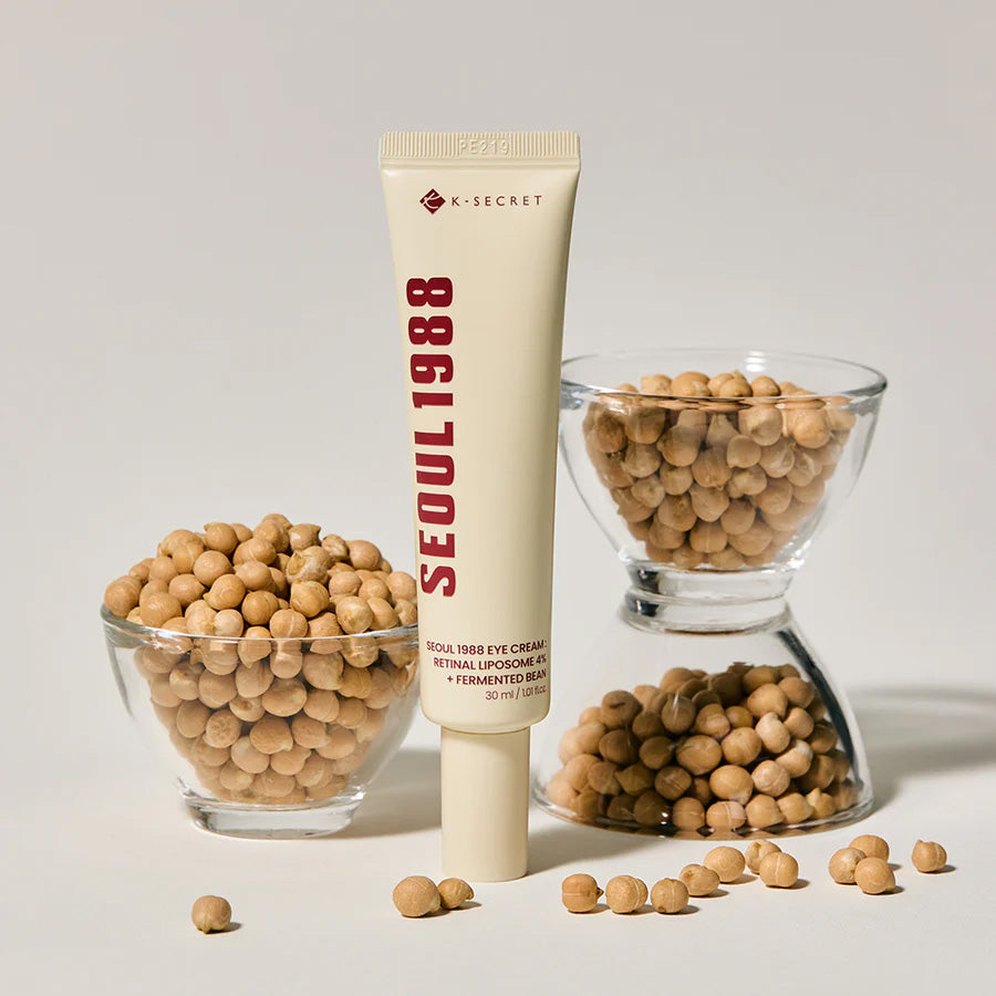 K-Secret Seoul 1988 Eye Cream : Retinal Liposome 4% + Fermented Bean 30ml