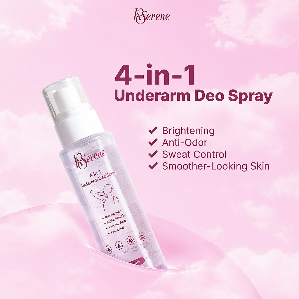 KSerene 4 in 1 Underarm Deo Spray 60ml