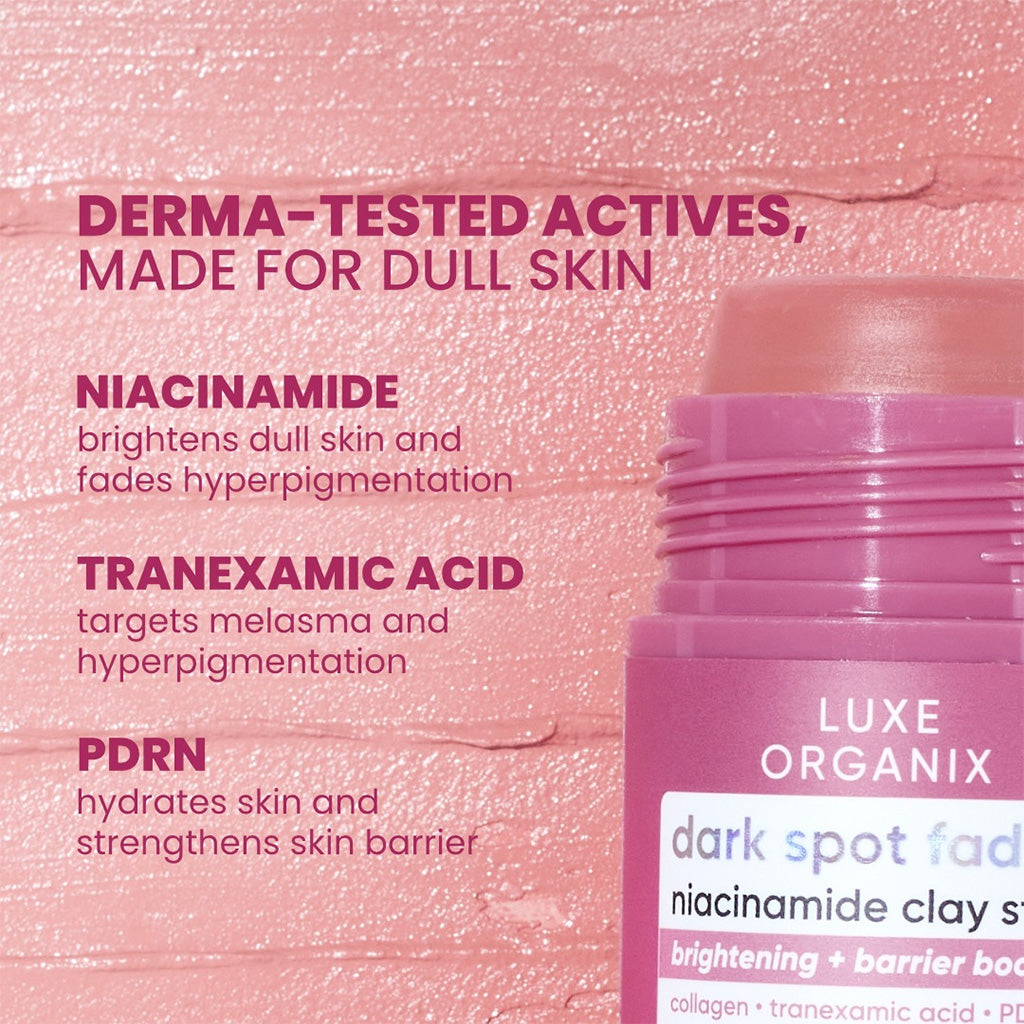 Key Ingredients of Luxe Organix Dark Spot Fading Serum Clay Mask 52g