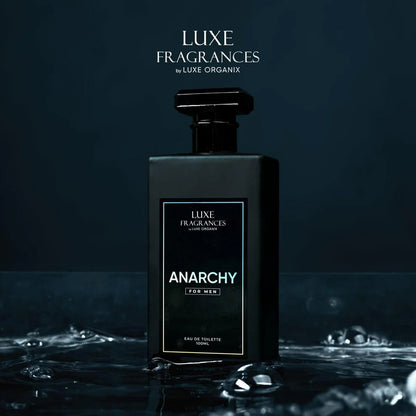 Luxe Fragrances Anarchy For Men Eau de Toilette 100ml | Luxe Organix NZ AU