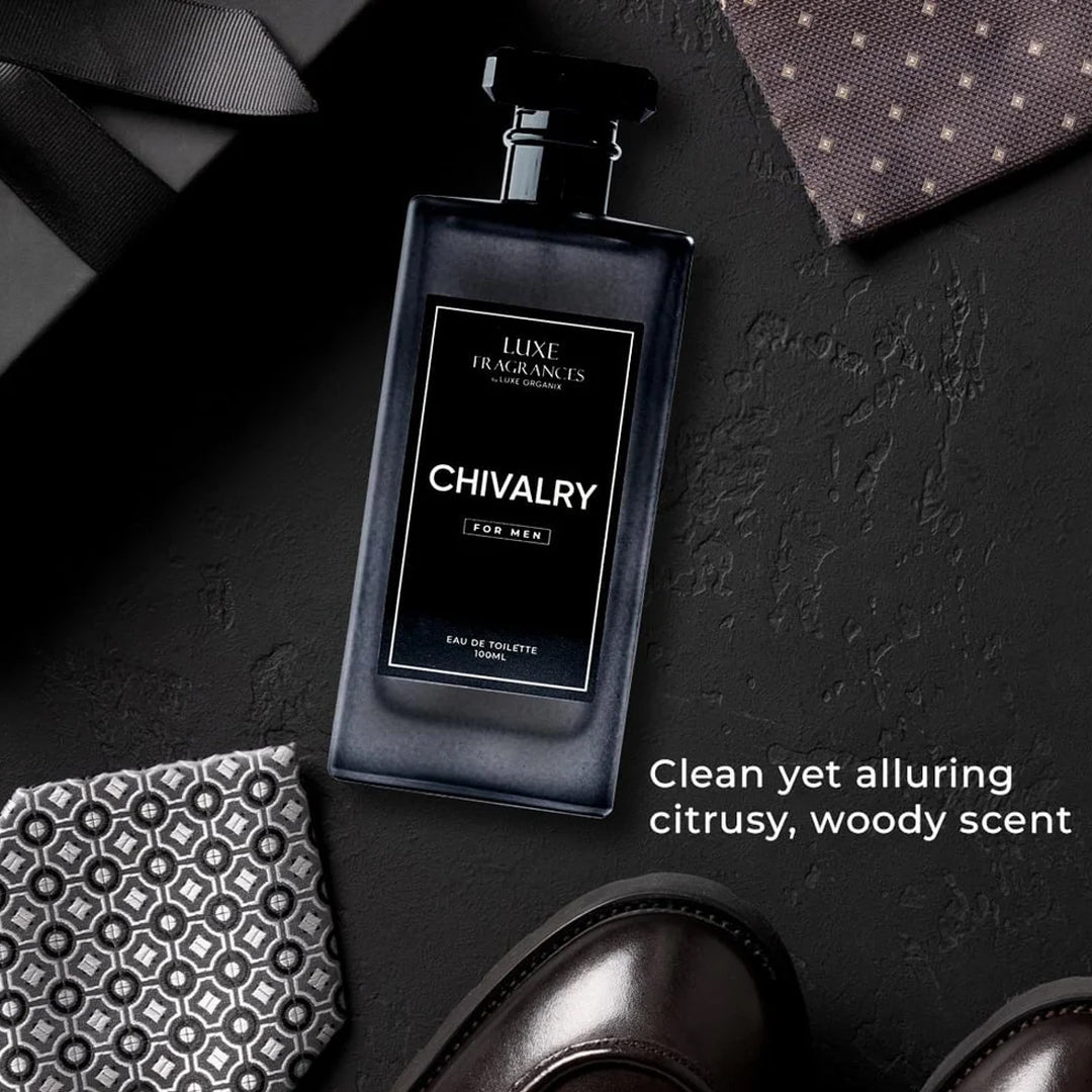 Luxe Fragrances Chivalry For Men Eau de Toilette 100ml | Luxe Organix NZ AU