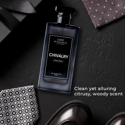 Luxe Fragrances Chivalry For Men Eau de Toilette 100ml | Luxe Organix NZ AU