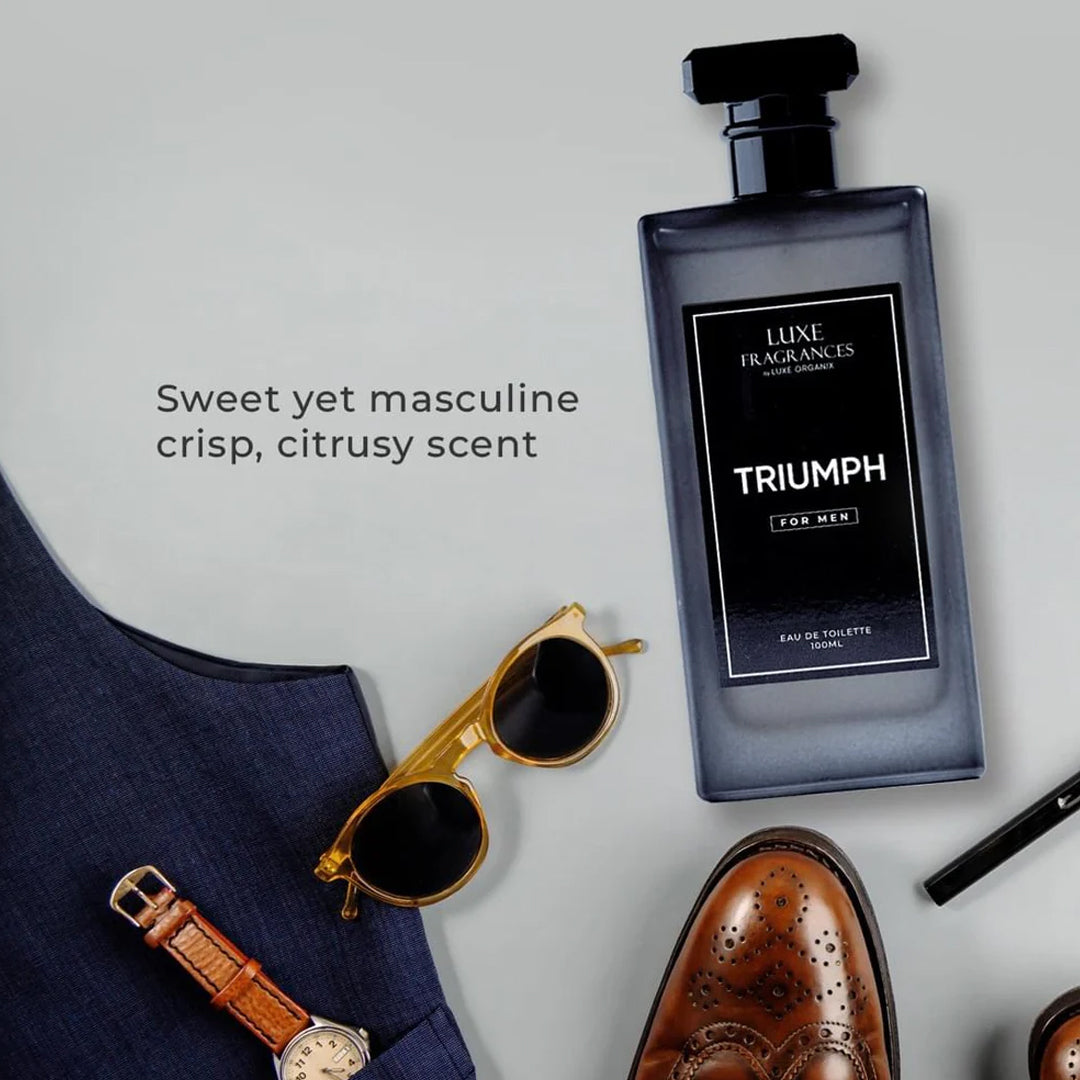 Luxe Fragrances Triumph For Men Eau de Toilette 100ml | Luxe Organix