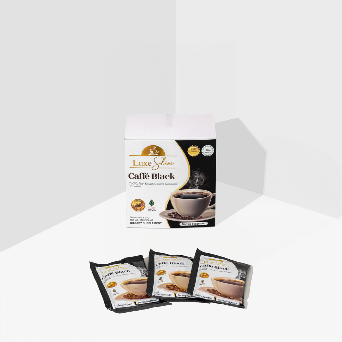 Luxe Slim Caffe Black | Filipino Dietary Supplements NZ AU