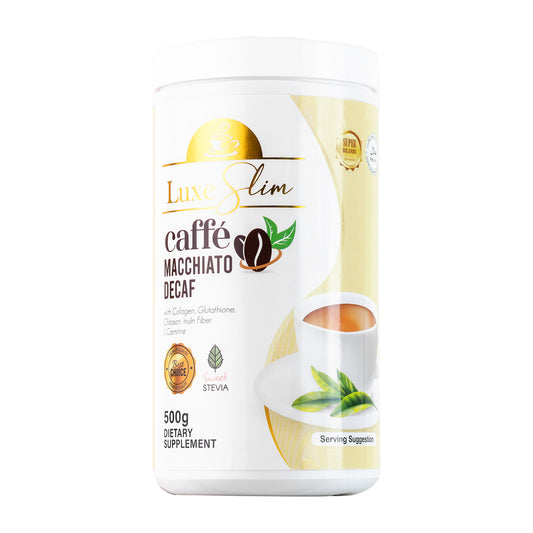 Luxe Slim Caffe Macchiato Decaf 500g | Filipino Dietary Supplements NZ AU