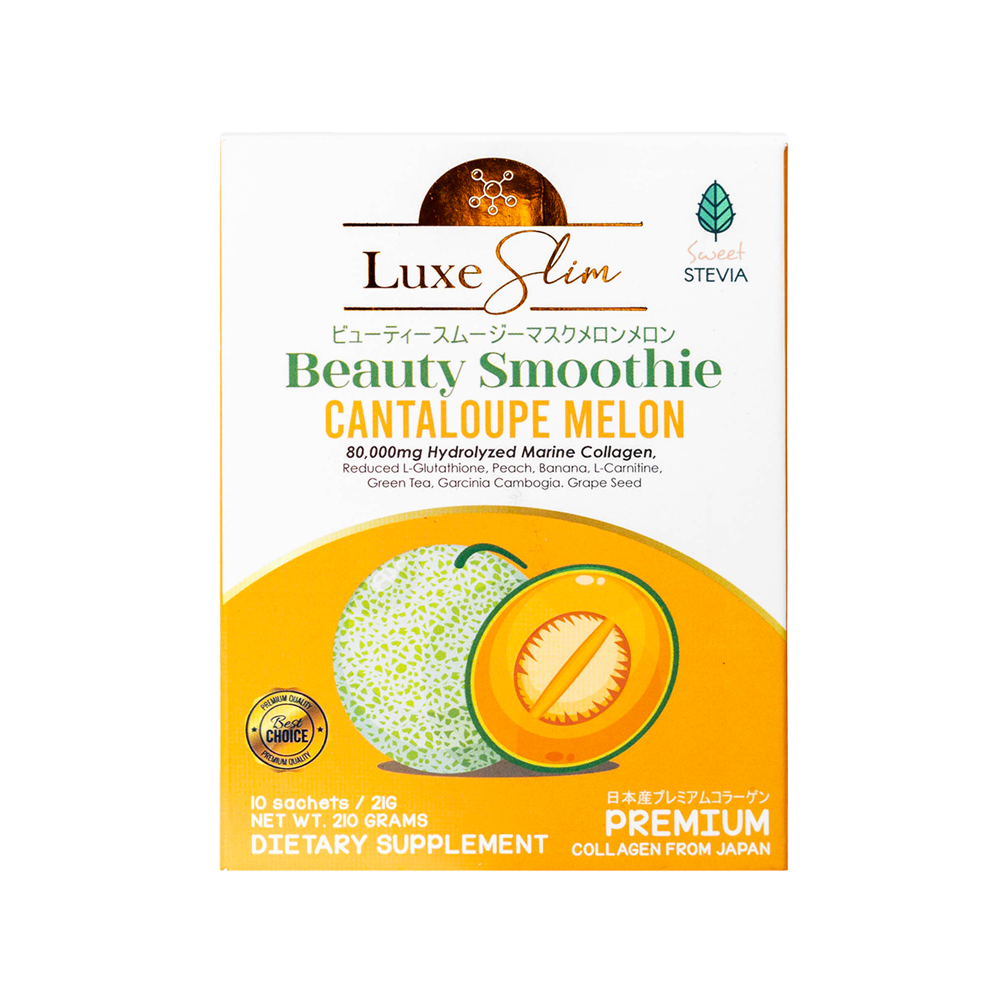 Luxe Slim Cantaloupe Melon Beauty Smoothie | Dietary Supplements NZ AU