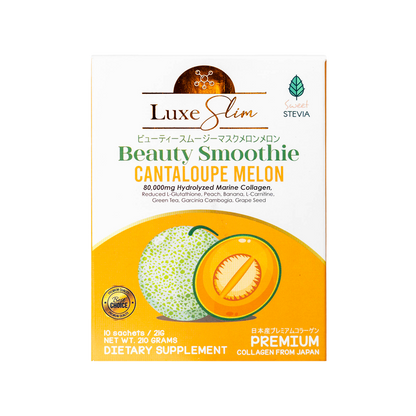 Luxe Slim Cantaloupe Melon Beauty Smoothie | Dietary Supplements NZ AU