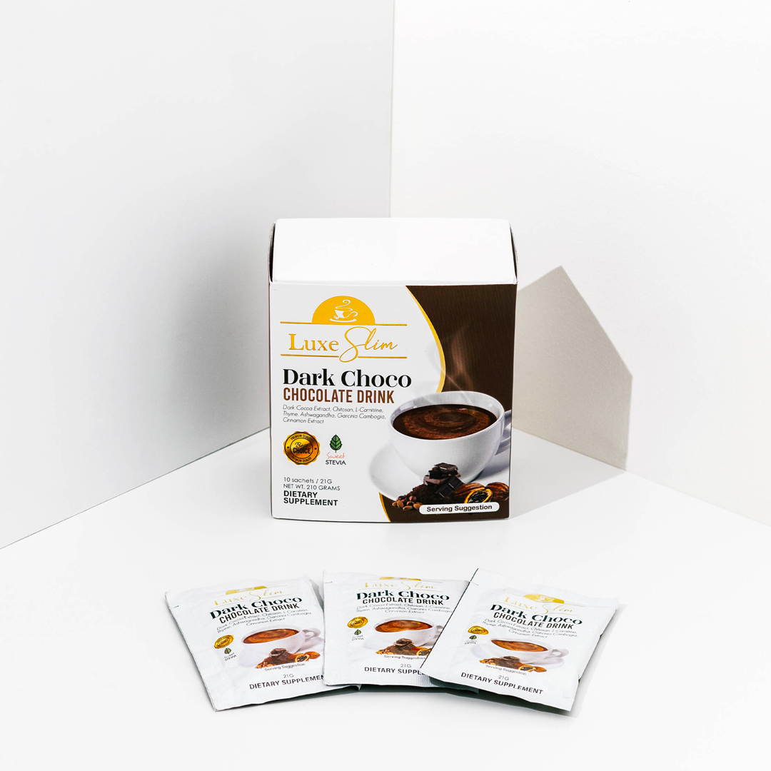 Luxe Slim Dark Choco | Filipino Dietary Supplements NZ AU - Bini Beauty - feature