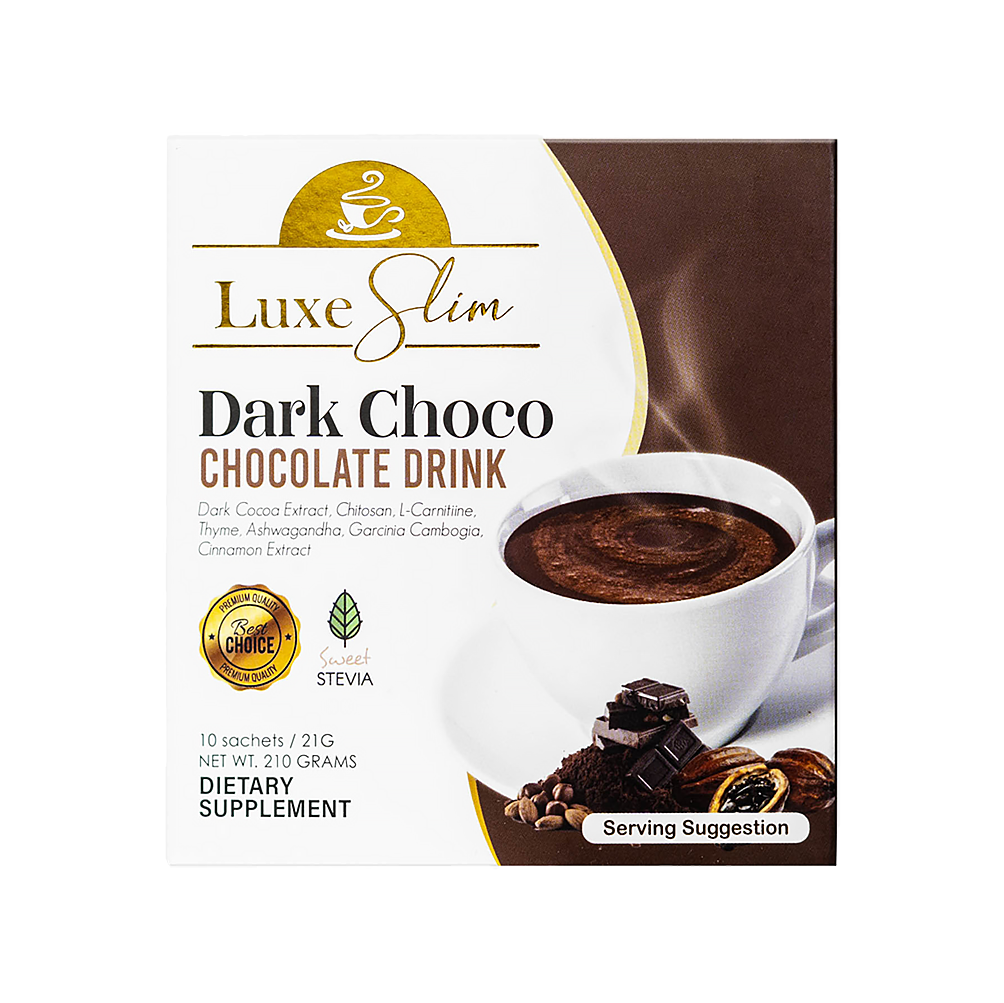 Luxe Slim Dark Choco | Filipino Dietary Supplements NZ AU - Bini Beauty