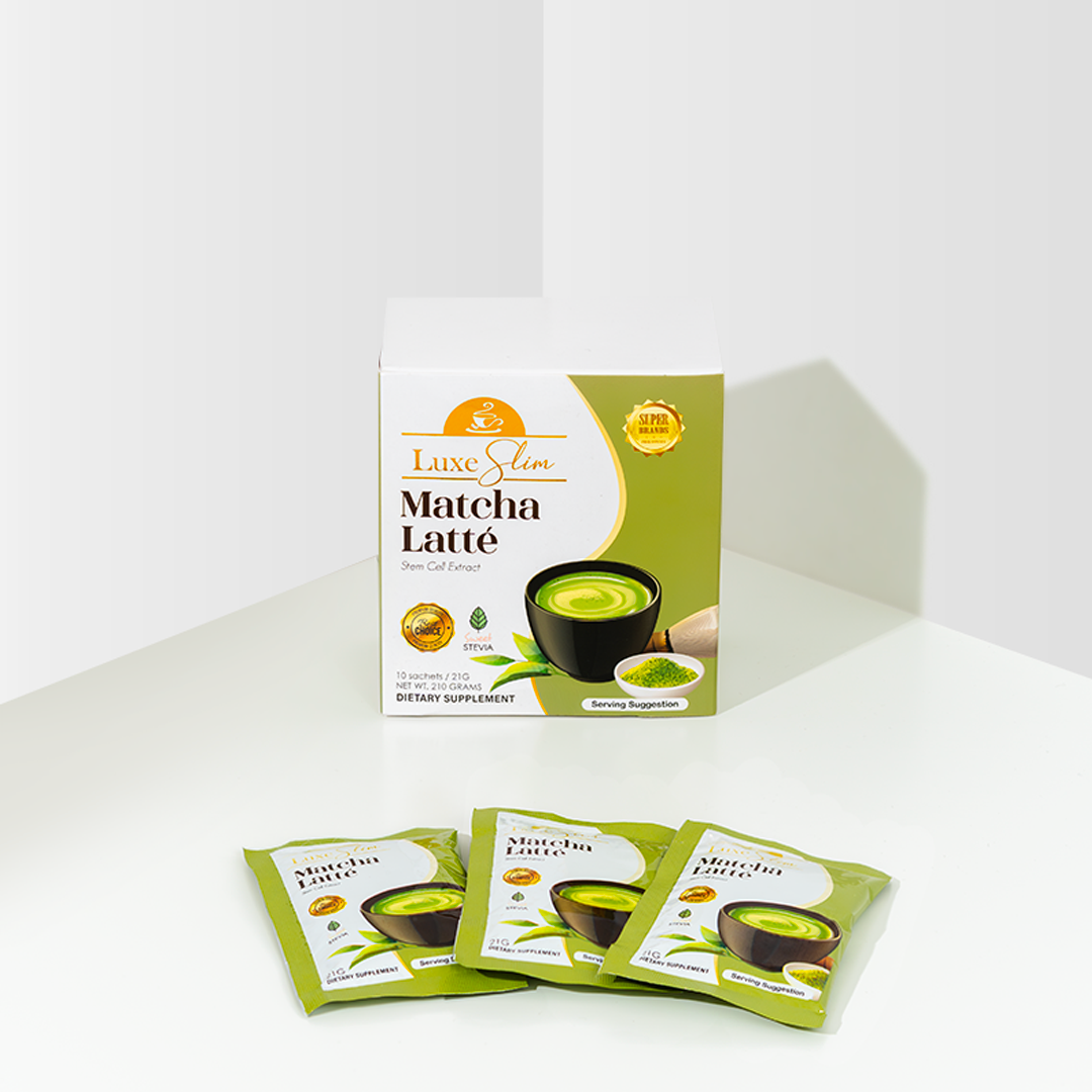 Luxe Slim Matcha Latte | Filipino Dietary Supplements NZ AU - Bini Beauty - lifestyle photo