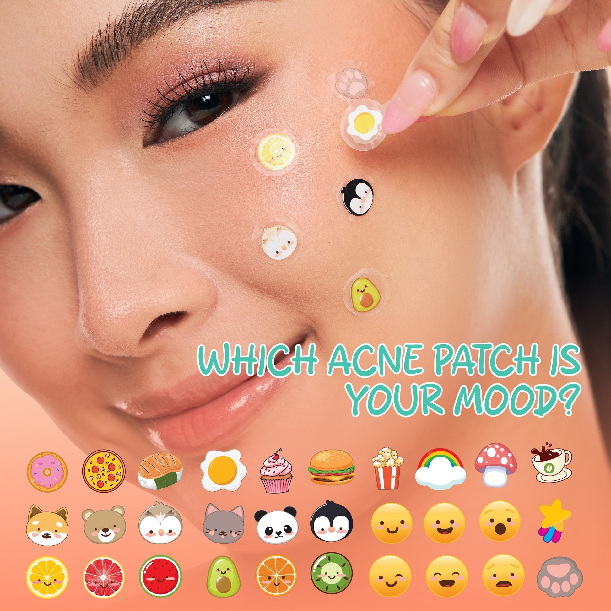 Luxe Organix Hydrocolloid Acne Mood Patch 60pcs