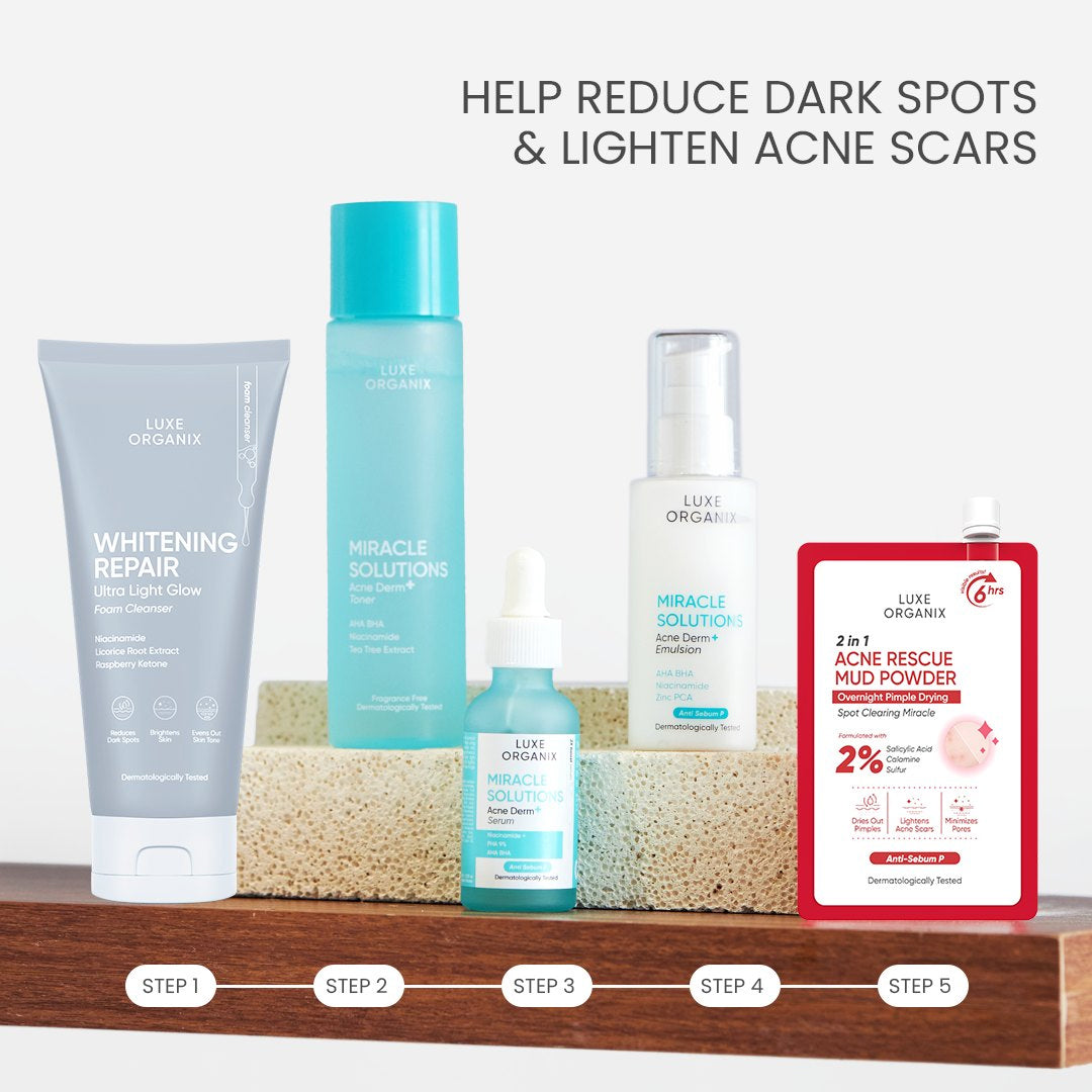 Luxe Organix Acne Scar Lightening Bundle