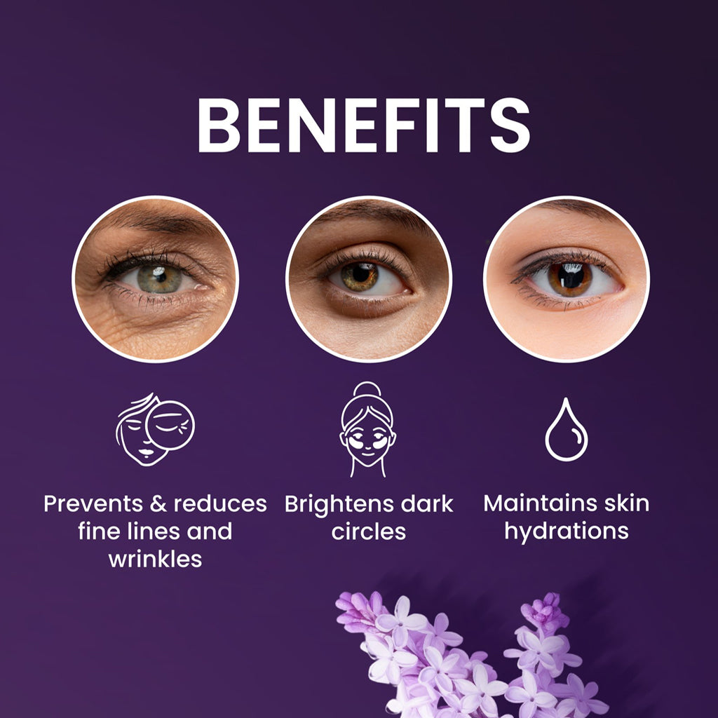 Luxe Organix Retinol + Bakuchiol Deep Wrinkle Eye Contour Cream