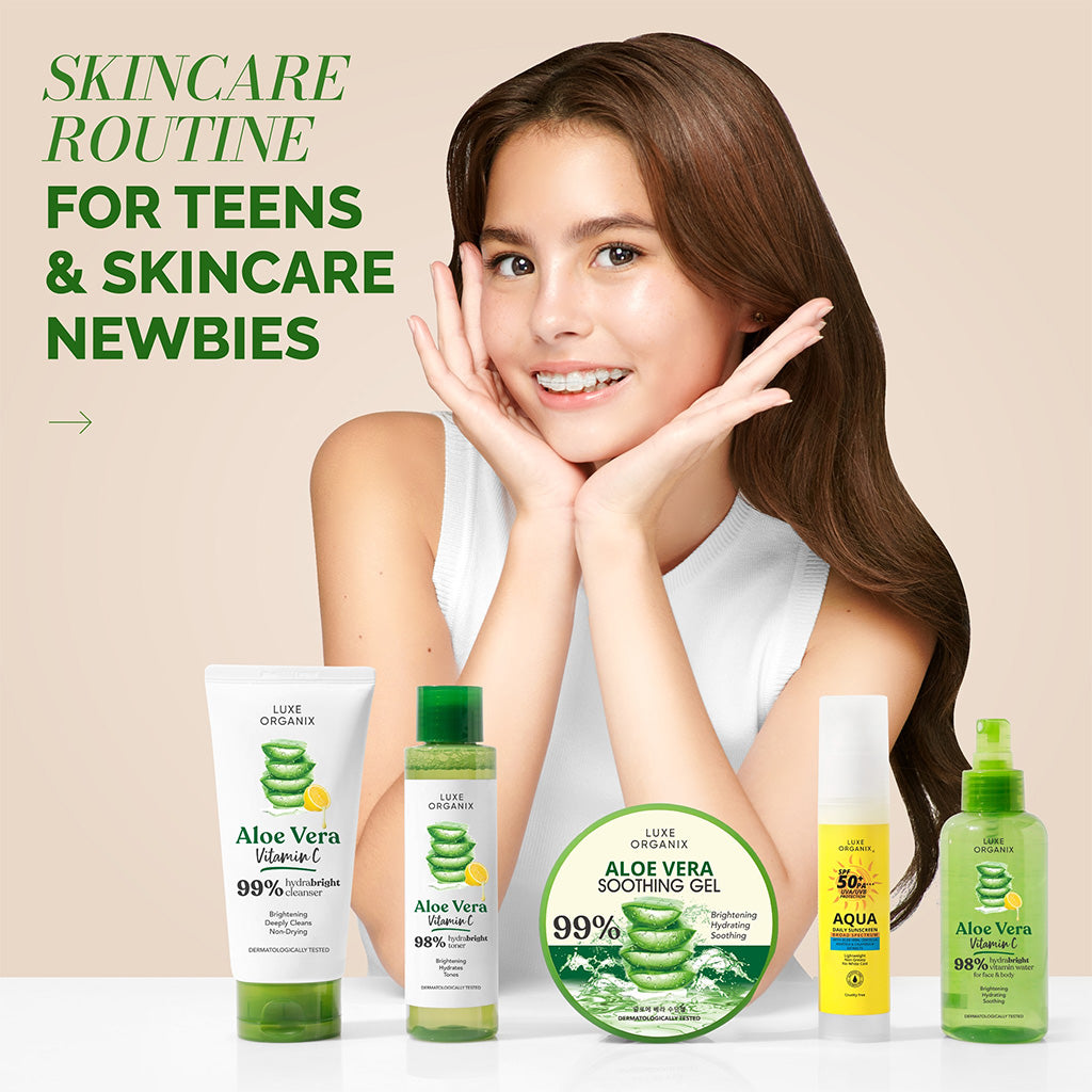 Luxe Organix Aloe Vera Vitamin C 99% Hydrabright Cleanser