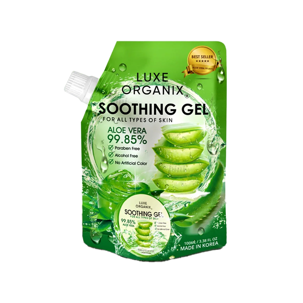 Luxe Organix Aloe Vera Soothing Gel 100ml | Filipino Skincare NZ AU