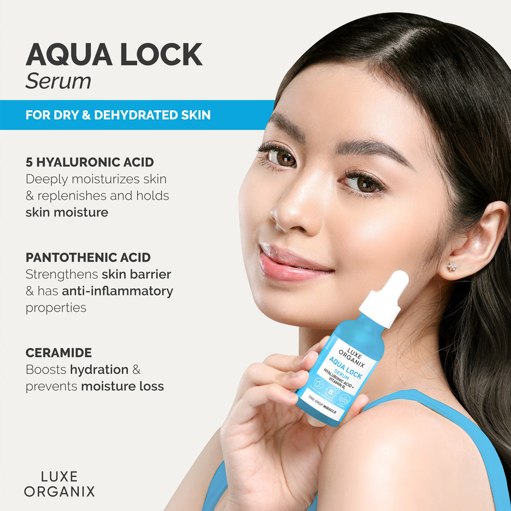 Luxe Organix Aqua Lock HyaGlow White Serum Key Ingredients