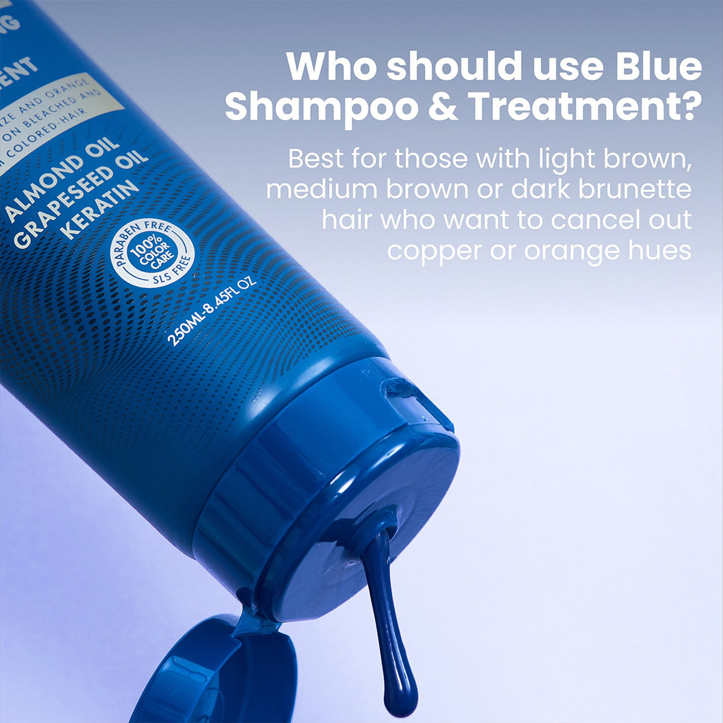 Luxe Organix Bronze Off Color Toning Blue Treatment 250ml