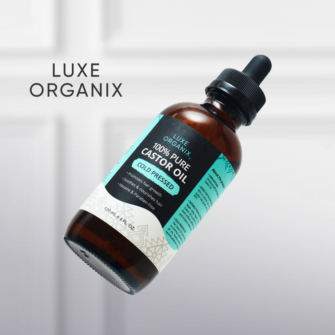 Luxe Organix 100% Pure Castor Oil 120ml