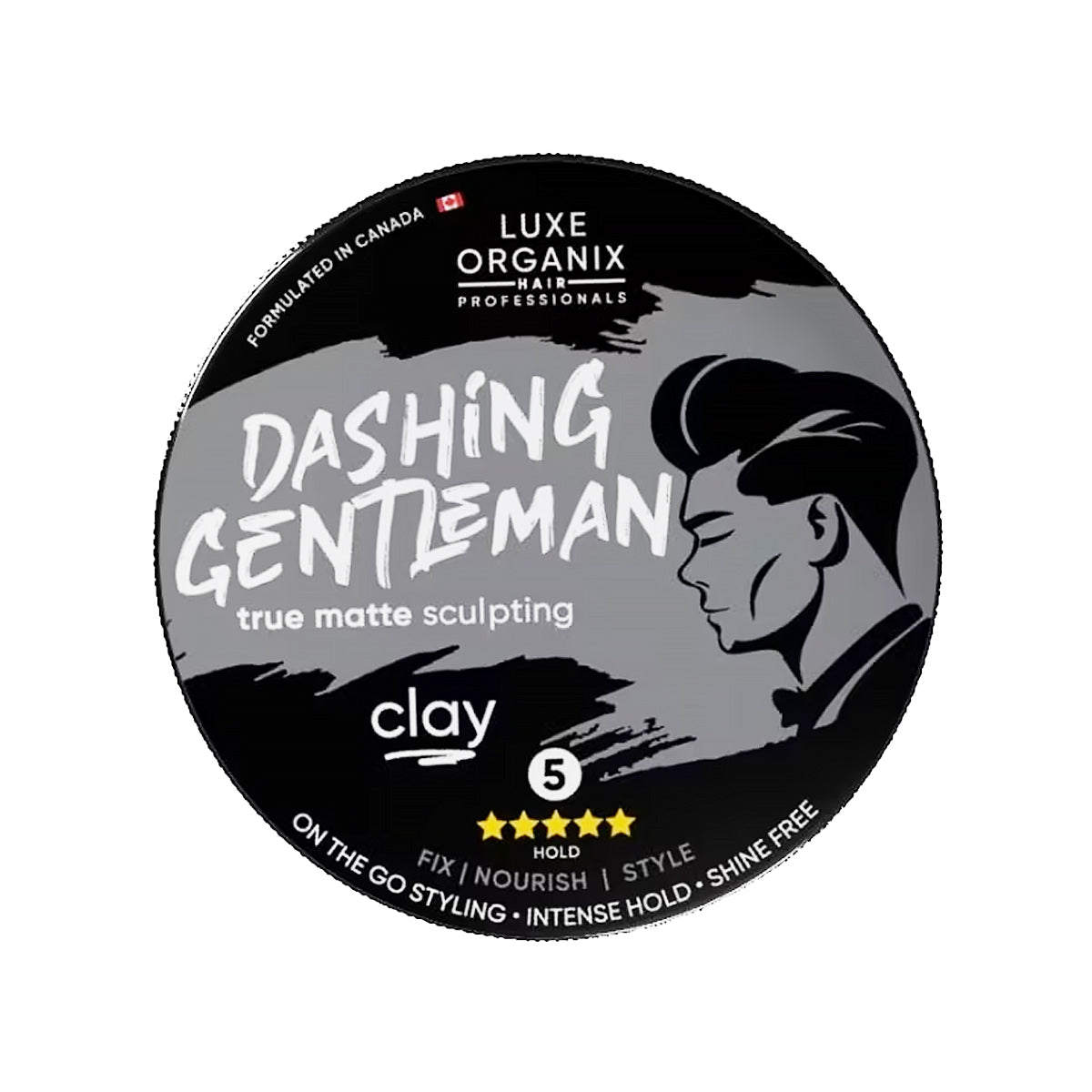 Luxe Organix Hair Professionals Dashing Gentleman True Matte Sculpting Clay 80g | Bini Beauty NZ AU