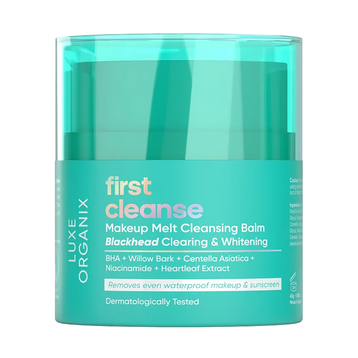 Luxe Organix First Cleanse Blackhead Clearing & Whitening Cleansing Balm 45g