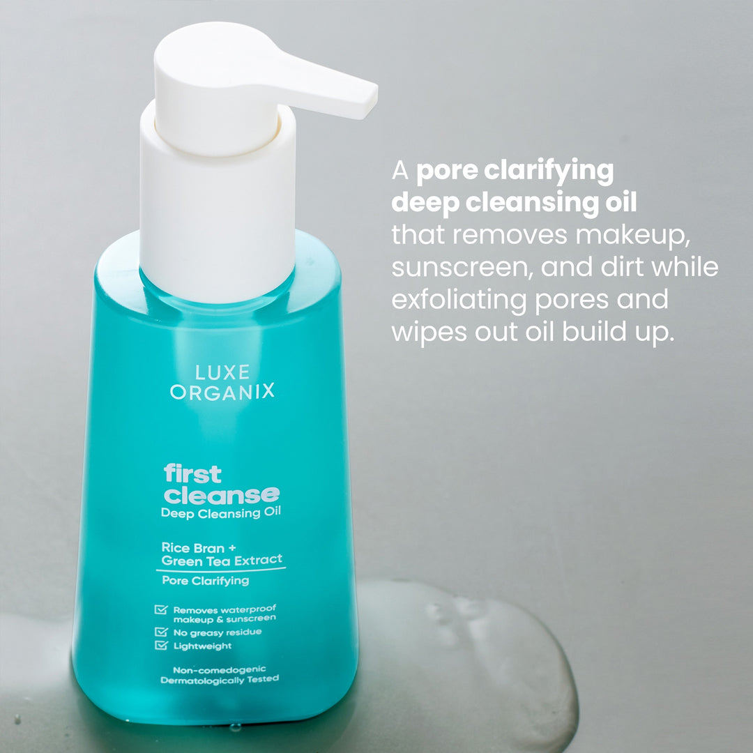 réaliser le luxe stem cleansing EX 150ml Luxe Organix First Cleanse Pore Clarifying Cleansing Oil
