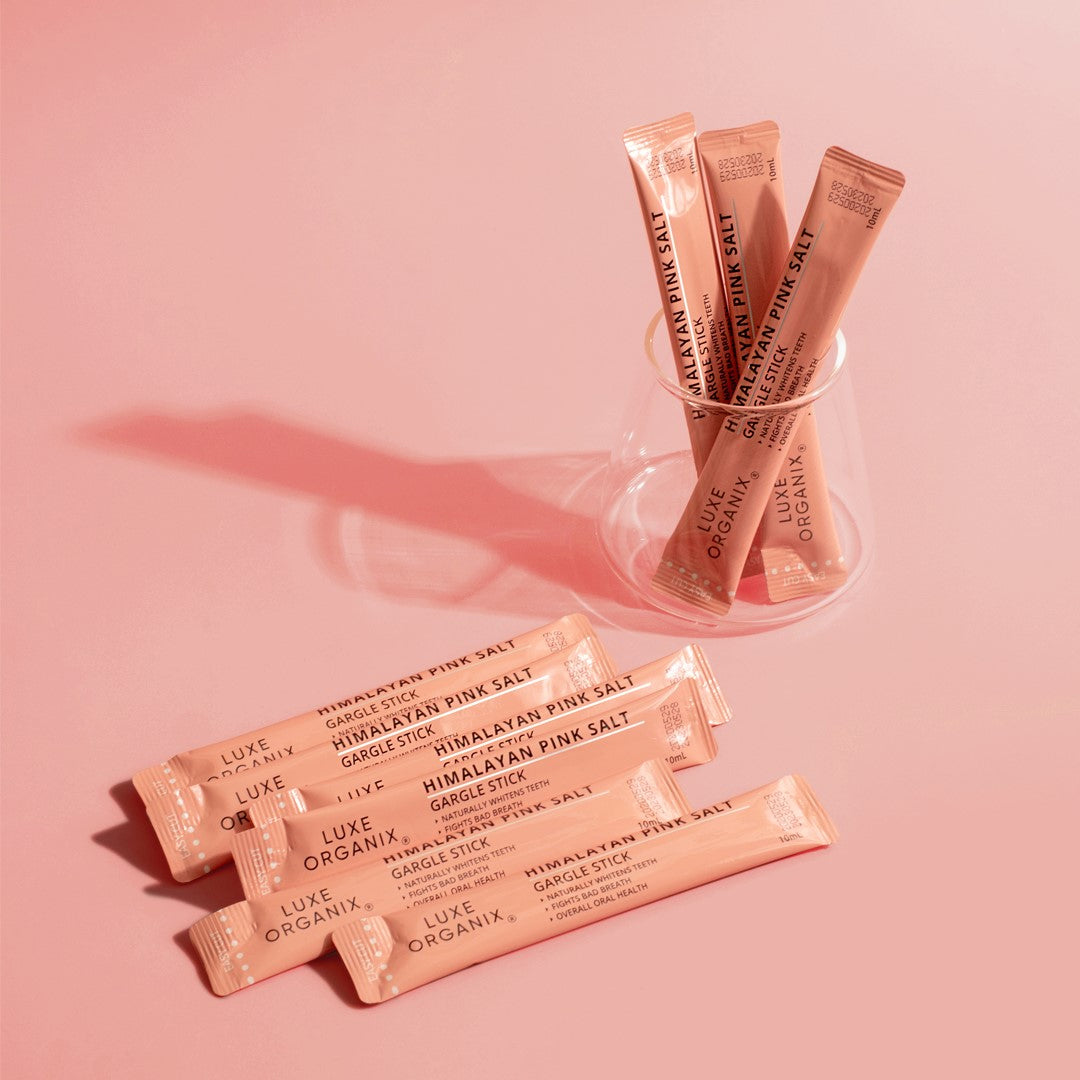 Luxe Organix Himalayan Salt Gargle Stick (2 x 10ml Sachets)
