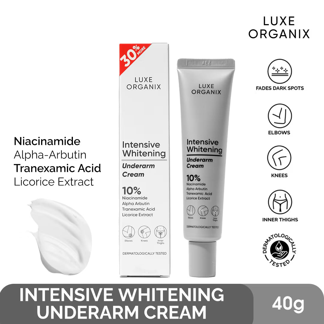 Luxe Organix Intensive Whitening Underarm Cream | Skincare NZ AU