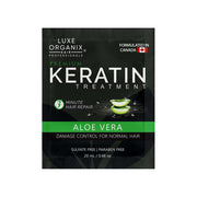 Luxe Organix Keratin Treatment Aloe Vera 20ml (6 Sachet Pack) | Bini Beauty AU NZ