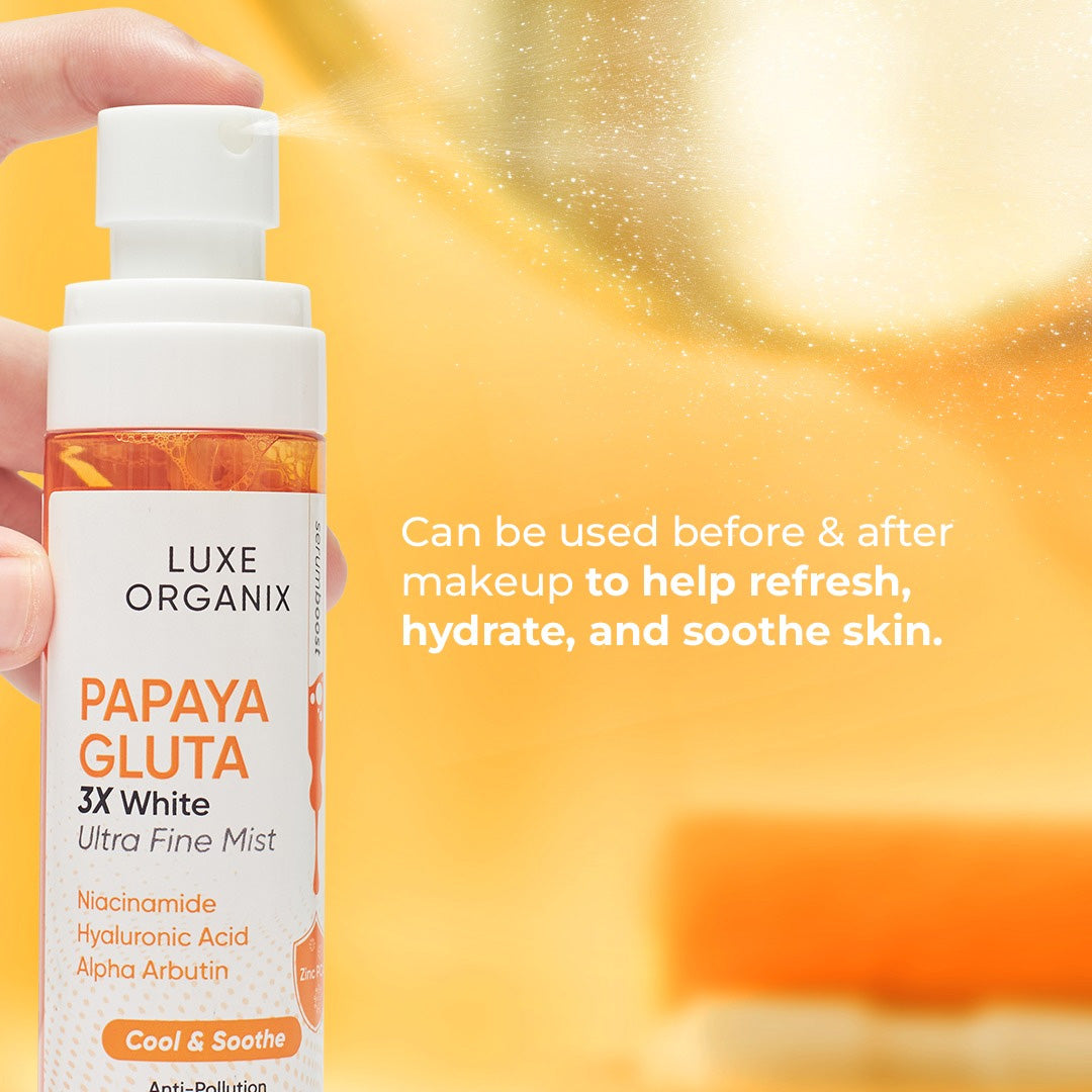 Luxe Organix Papaya Gluta Ultra Fine Mist 80ml