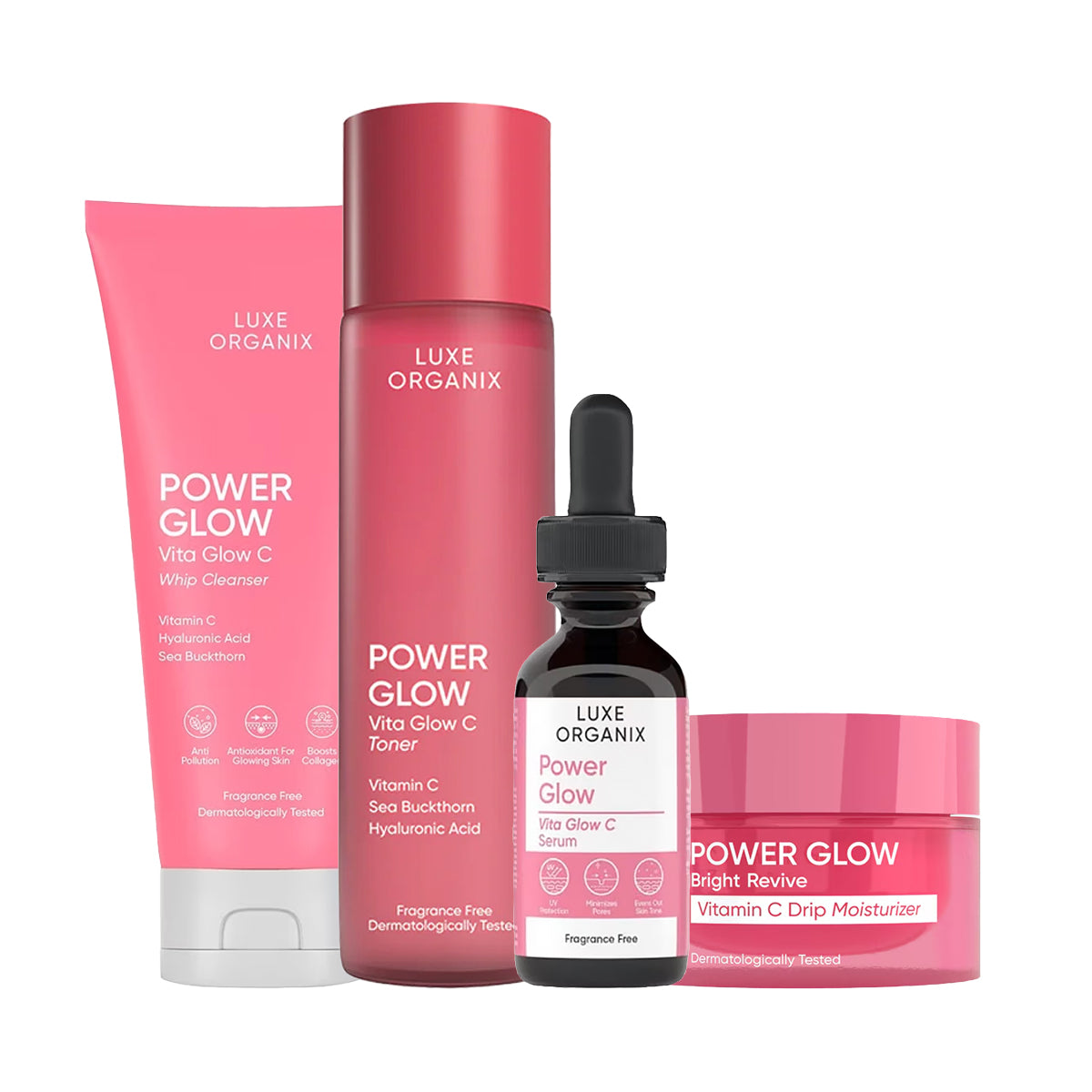 Luxe Organix Power Glow Vita Glow C Bundle | Bini Beauty AU NZ